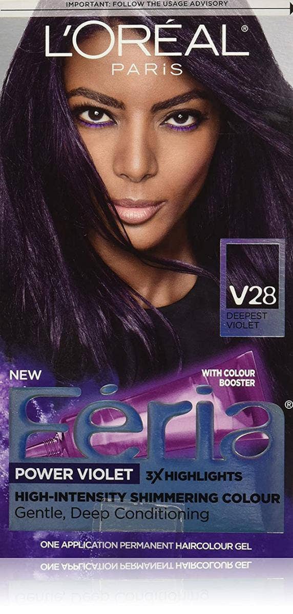 25 Best Purple Hair Dyes For Dark Brown Blonde And Red Hair Yourtango 9148